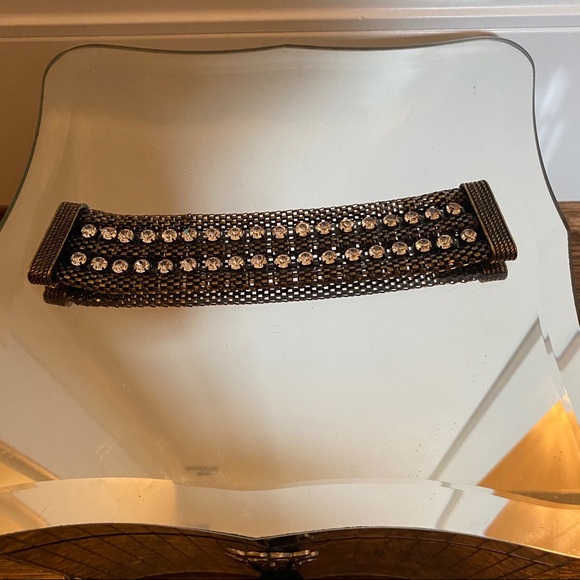 Metal Rhinestone Bracelet - Picture 2 of 6